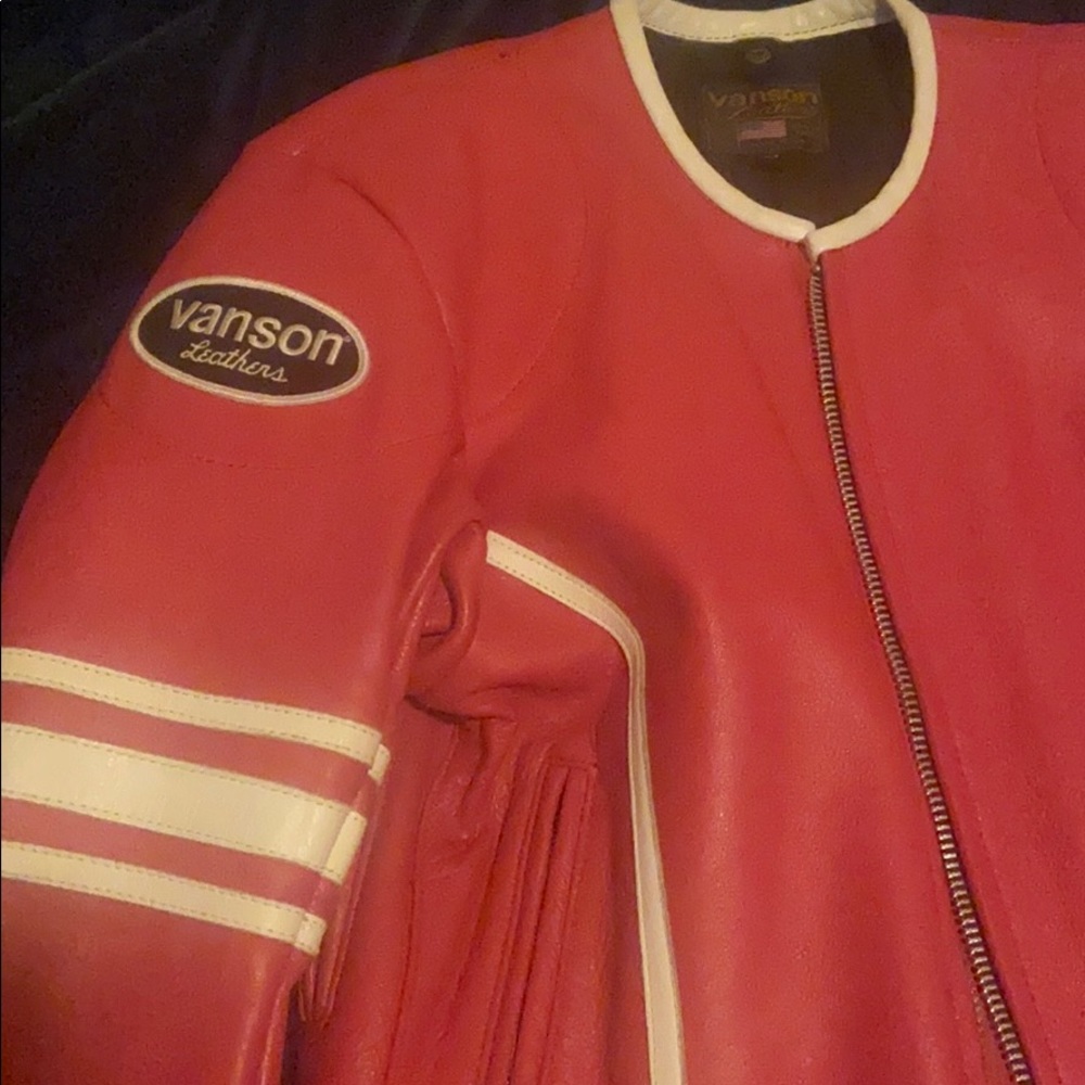 Vanson leather jacket